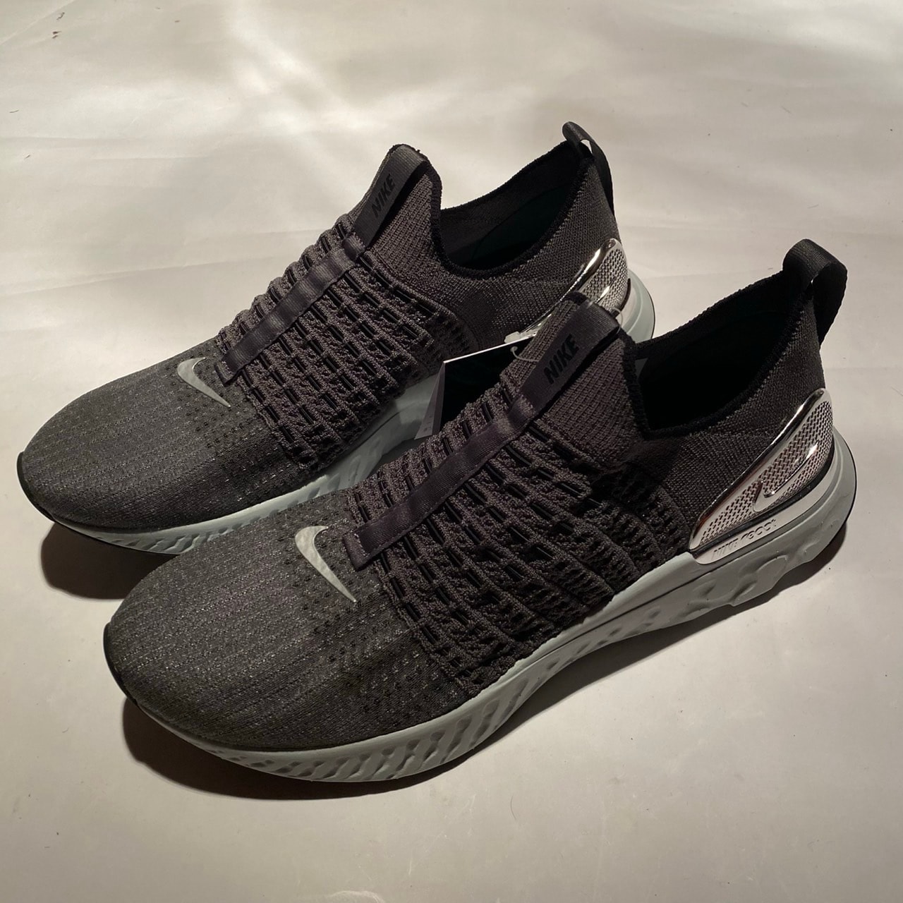 Nike React Phantom Run Flyknit 2 "Iron Grey/Metallic Silver/Black"