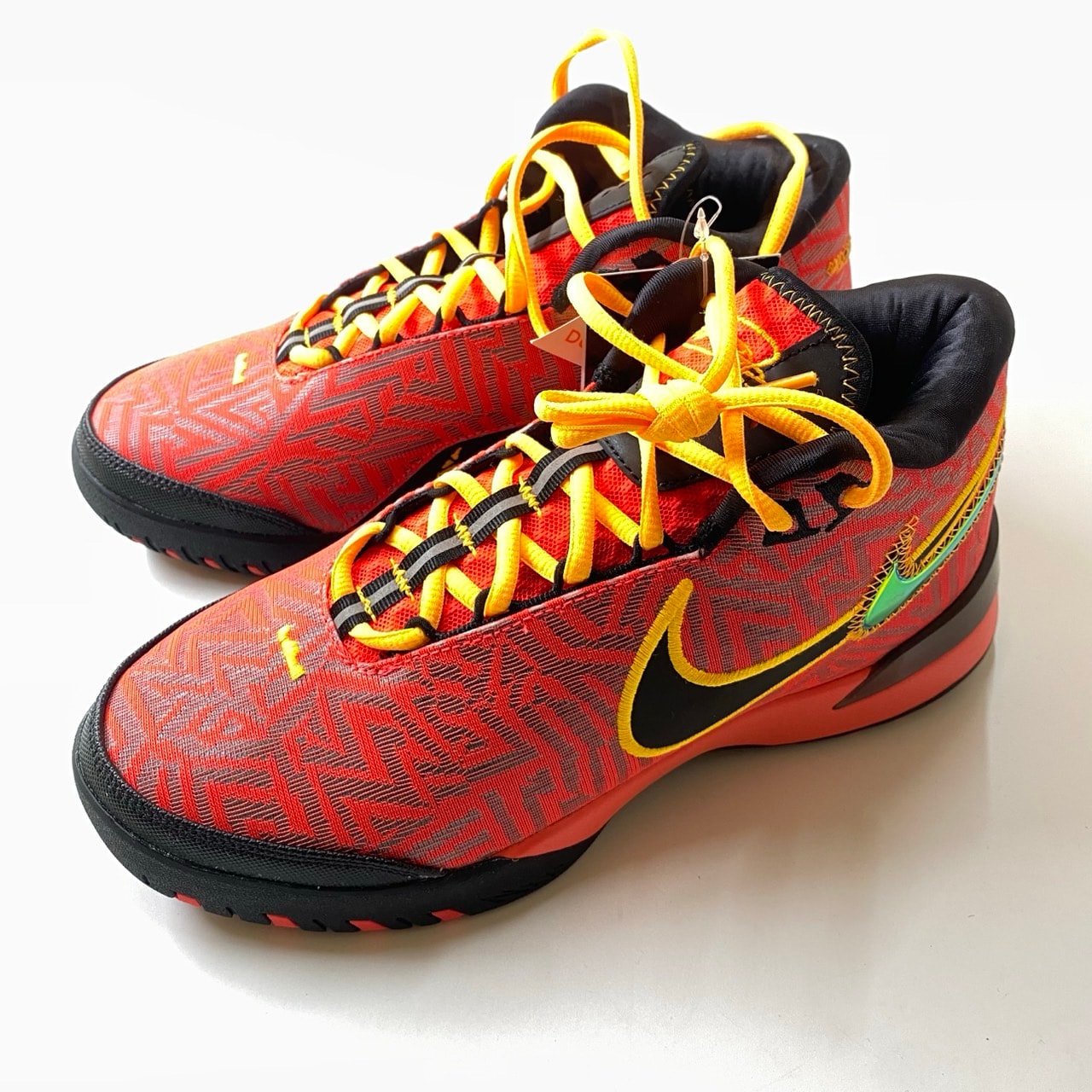 Nike LeBron NXXT Genisus "Bright Crimson/Black/Sundial/Laser Orange"
