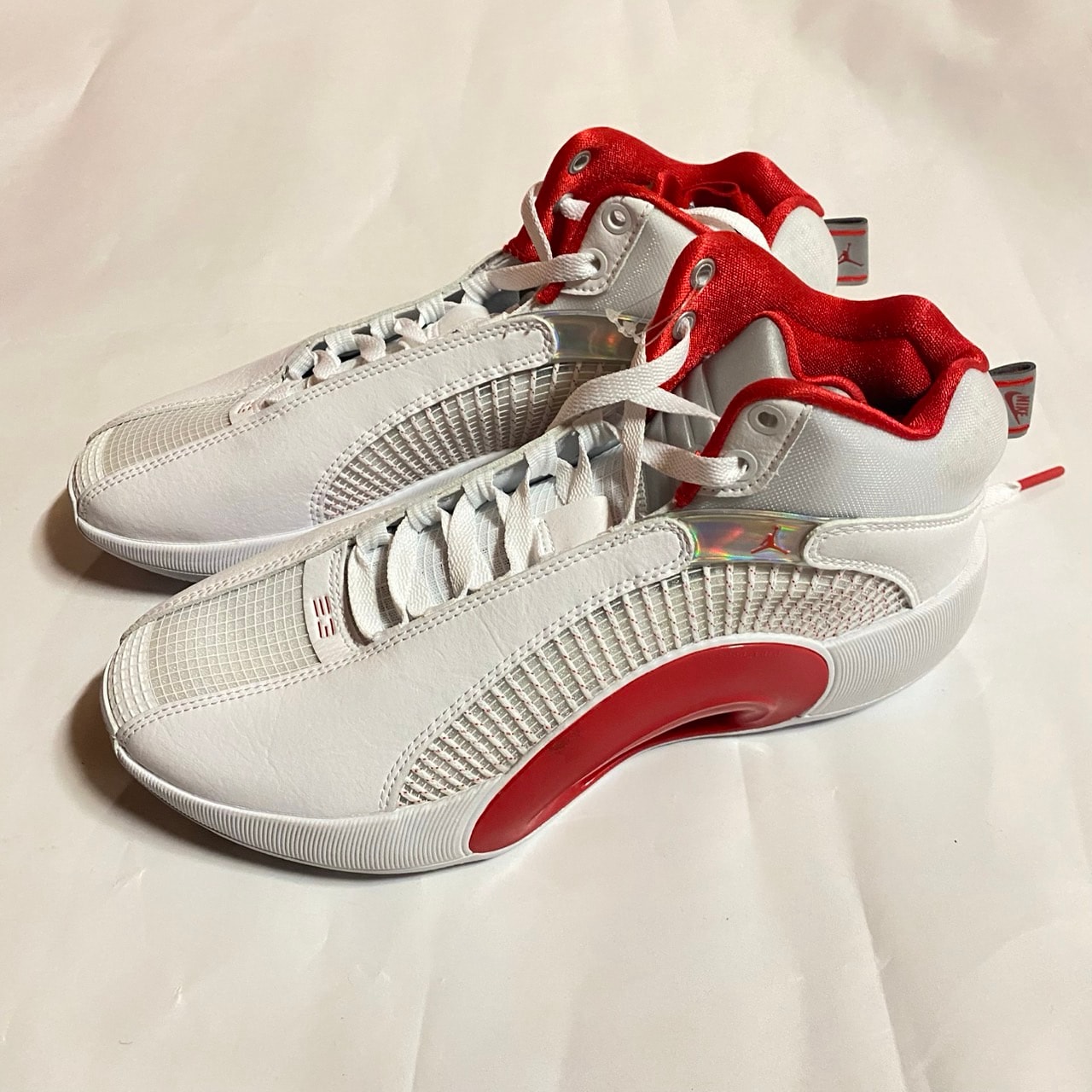 Nike Air Jordan 35 "Fire Red" (White Sole)
