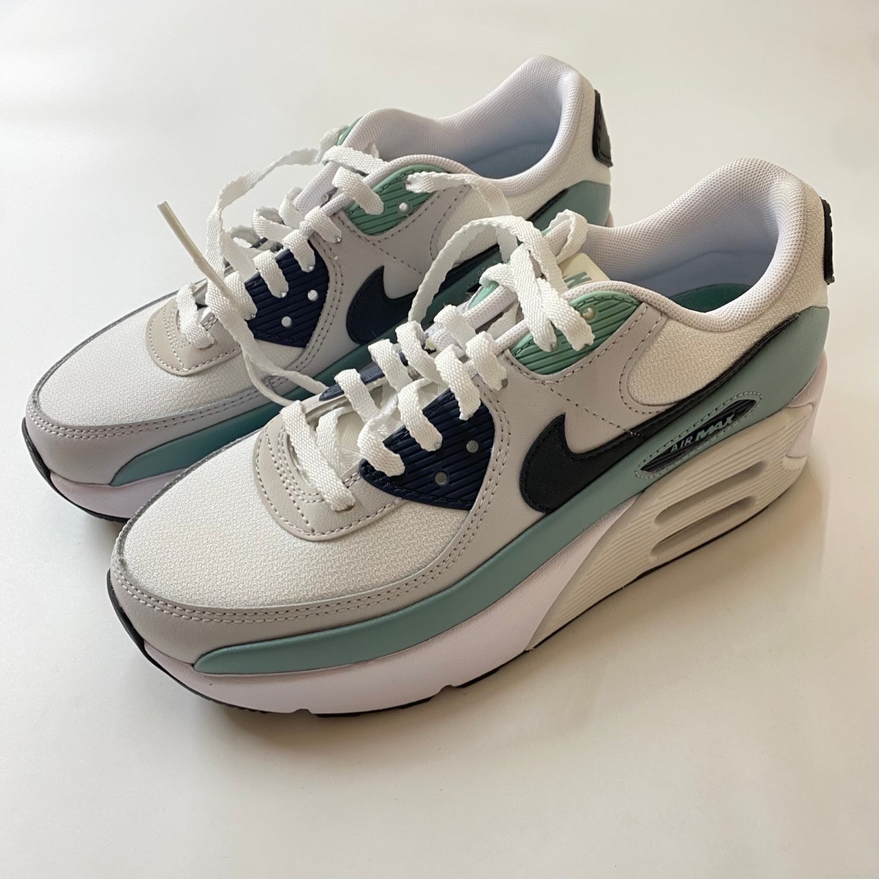 Nike Women's Air Max 90 LV8 "White/Cannon/Vast Grey/Anthracite"