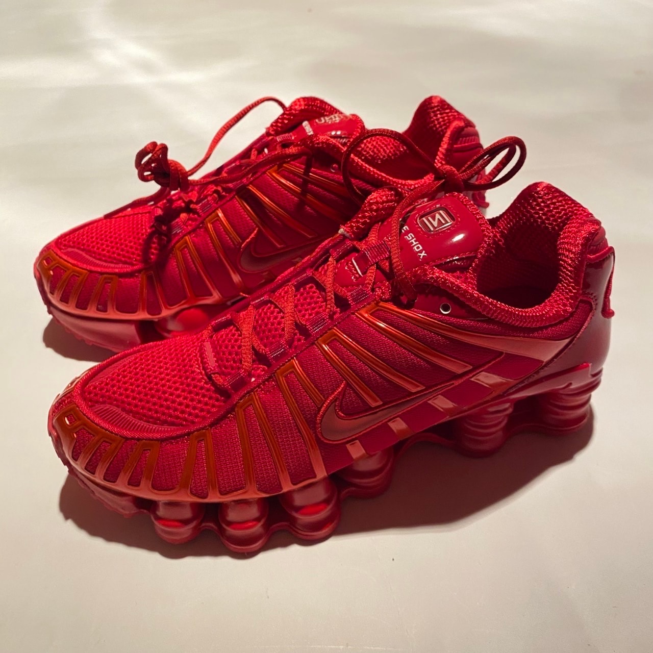 Nike Women's Shox TL "Gym Red/White"
