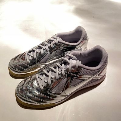 Nike Gato LV8 "Metallic Silver/White/Gum Light Brown"