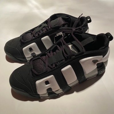 Nike Air More Uptempo Low "Black/Photon Dust"