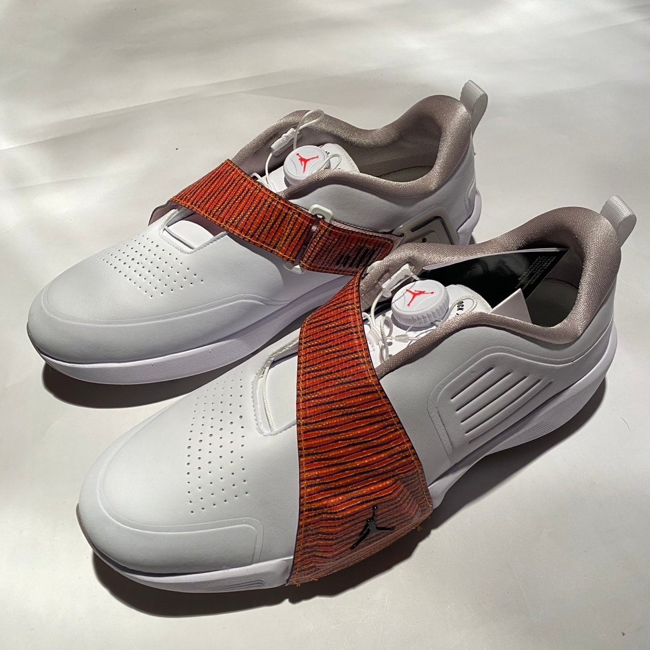 Nike Jordan Air Rev Golf "White/Black/Infrared 23"