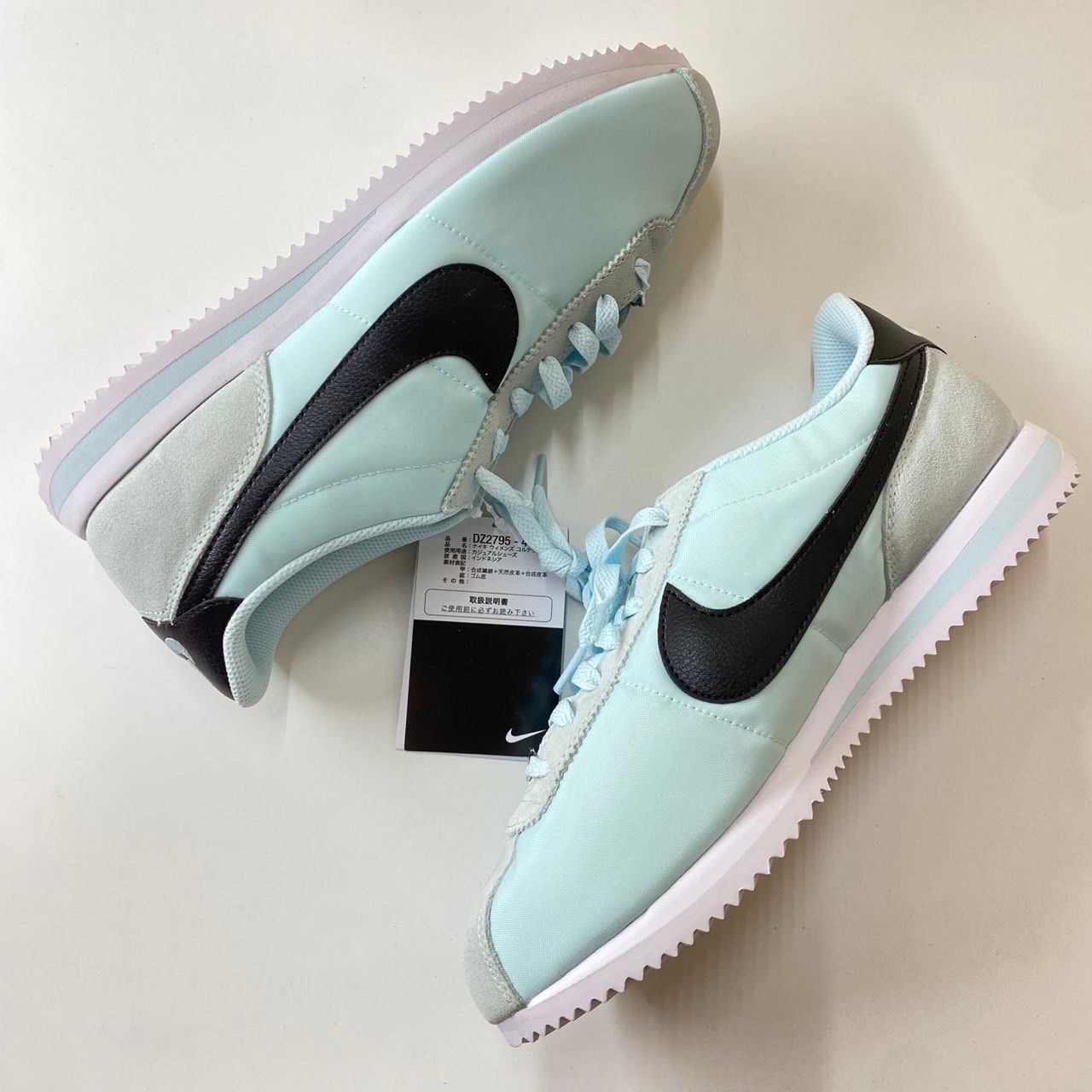 Nike Women's Cortez Textile "Glacier Blue/Black"