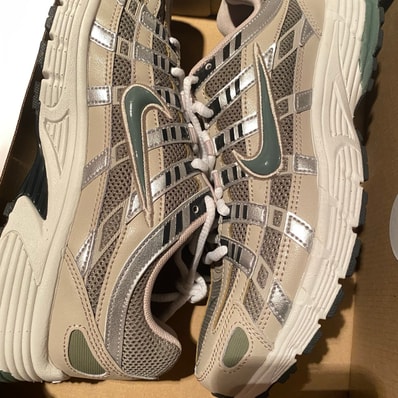 Nike P-6000 "Cream 2/Anthracite/Metallic Silver/Clay Green"