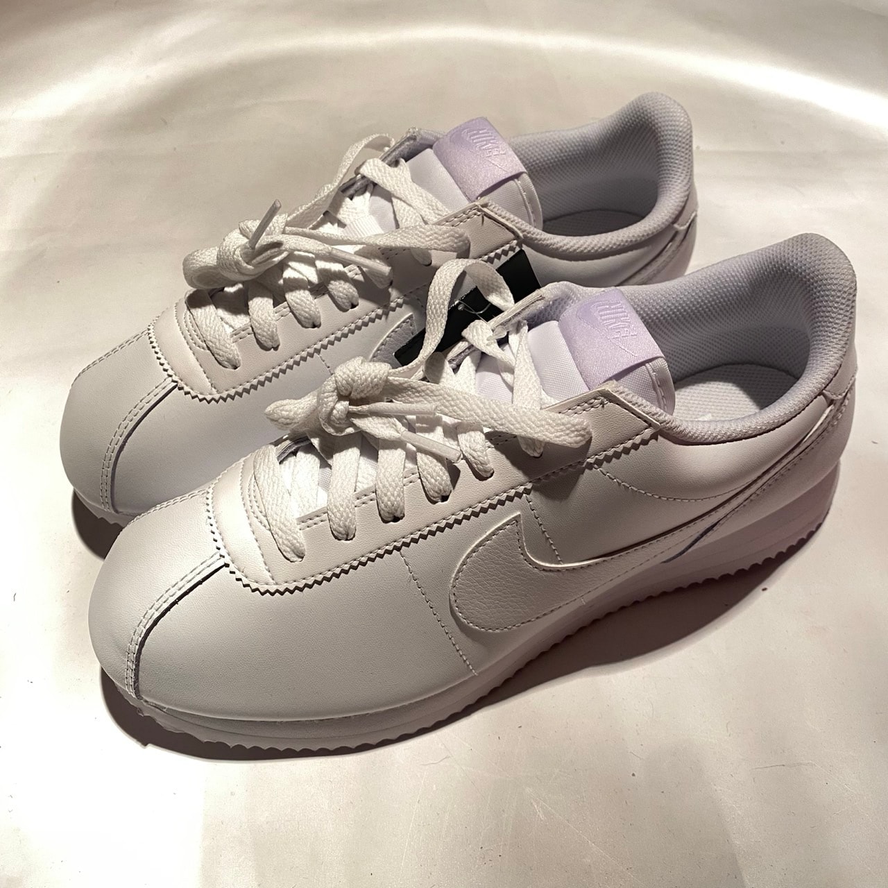 Nike Women's Cortez Leather "White/White"