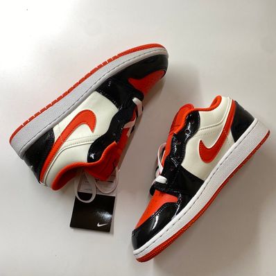 Nike GS Air Jordan 1 Low "Team Orange"