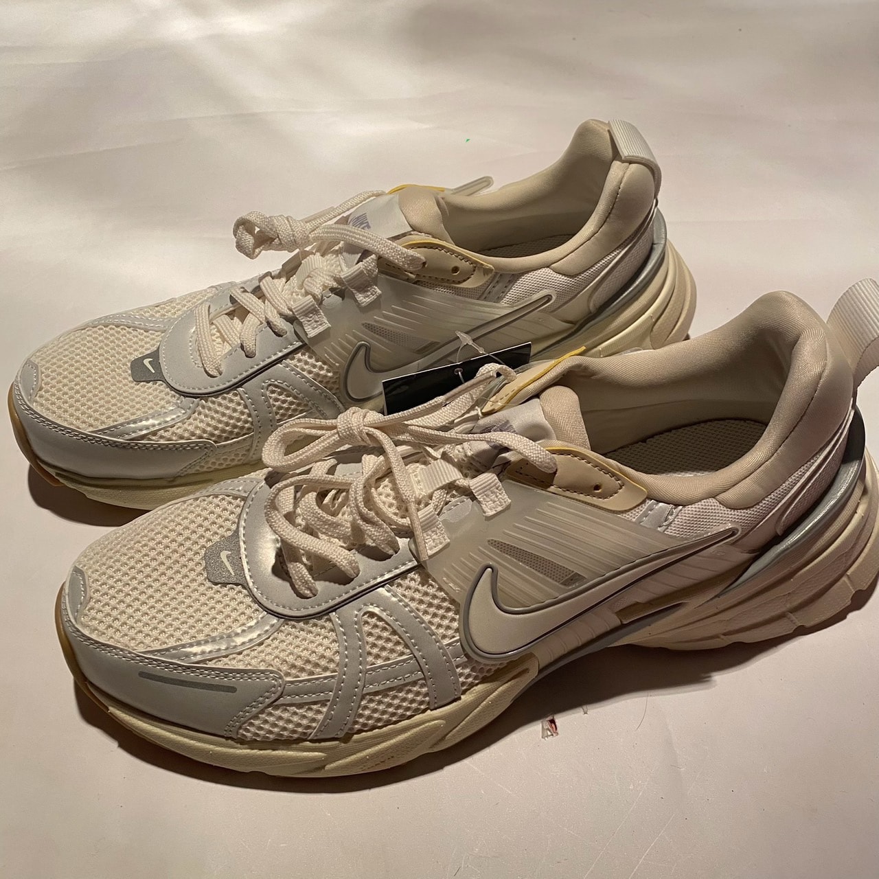 Nike Women's V2K Run "Sail/Light Khaki/Light Smoke Grey/Sail"