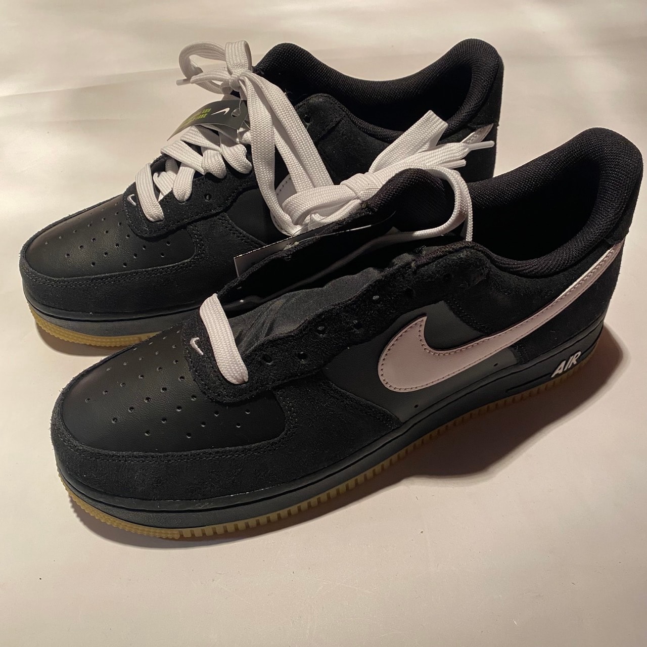 Nike Air Force 1 Low '07 LV8 "Black/Gum Light Brown/White"