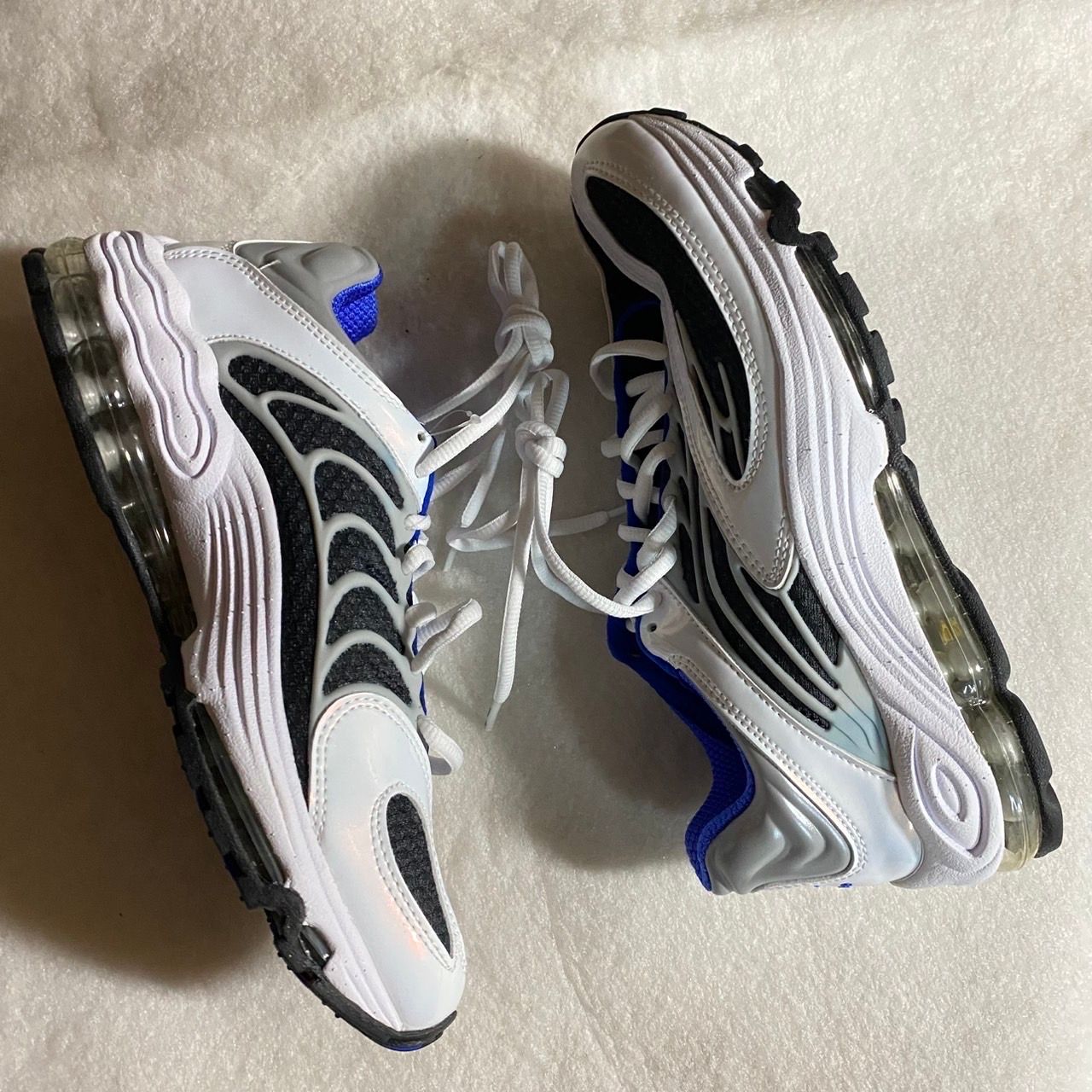 NIKE AIR TUNED MAX "WHITE AND RACER BLUE"