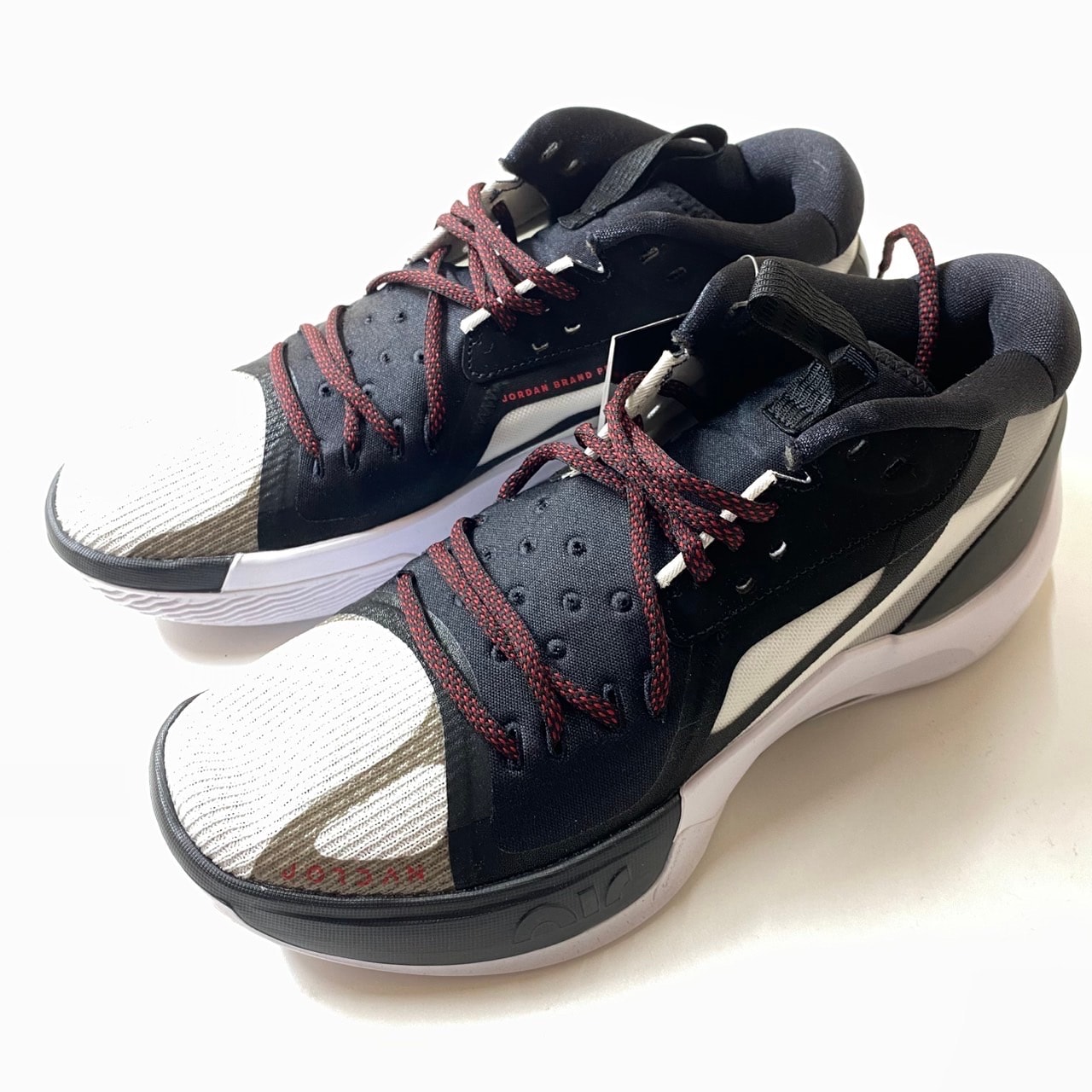 Nike Jordan Zoom Separate "Black/White/Sky Grey/Gym Red" (DH0249-001/DH0248-001)