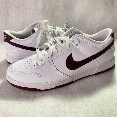 Nike Dunk Low "White/Night Maroon"