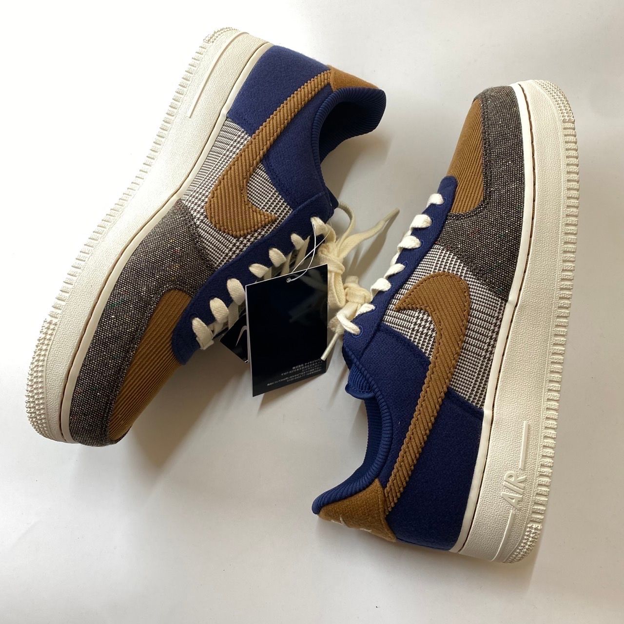 Nike Air Force 1 Low '07 PRM Winter "Ale Brown and Midnight Navy"