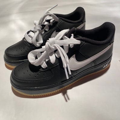 Nike GS Air Force 1 Low "Black"