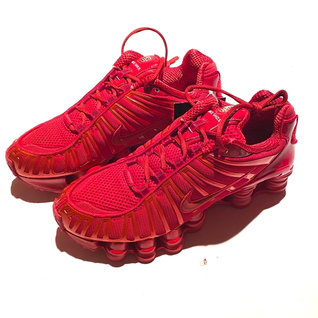 Nike Women's Shox TL "Gym Red/White"