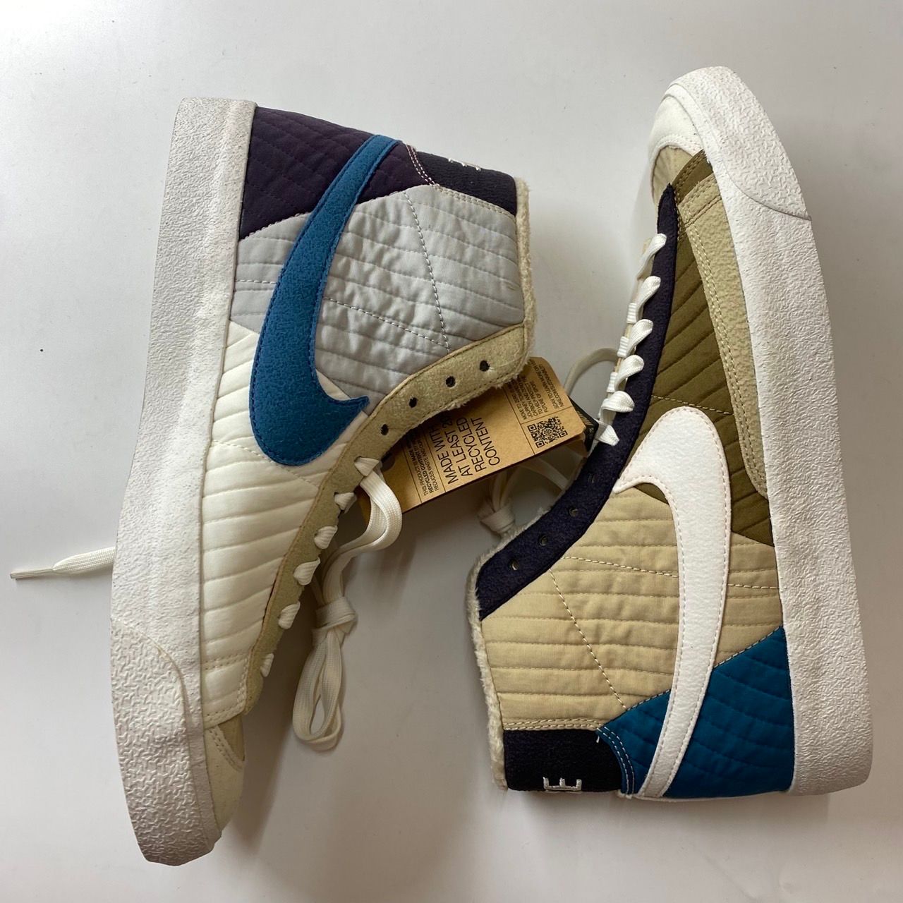 Nike Blazer Mid '77 LX 'Patchwork Quilt' "Sail/Brown Kelp"