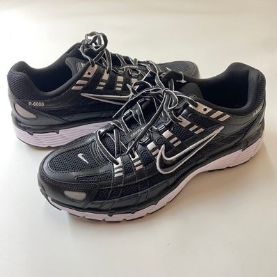 Nike P-6000 "Black/White/Metallic Silver"
