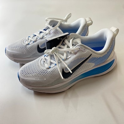 Nike GS Vomero 18 "White/Black/Pure Platinum/Blue Hero"