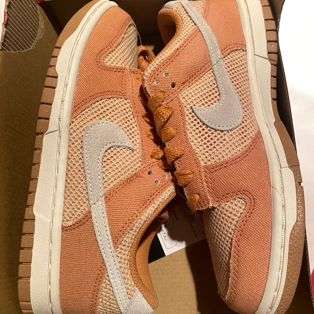 Nike Women's Dunk Low Next Nature "Amber Brown/Pale Ivory/White/Onyx"