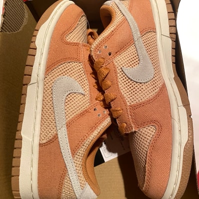 Nike Women's Dunk Low Next Nature "Amber Brown/Pale Ivory/White/Onyx"