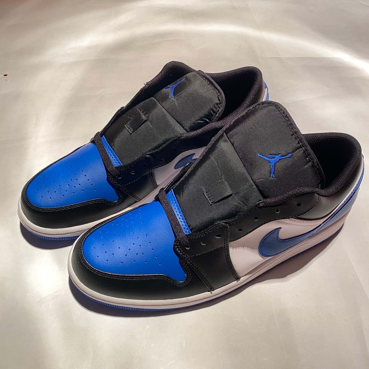 Nike Air Jordan 1 Low "Black/White/Royal Blue"