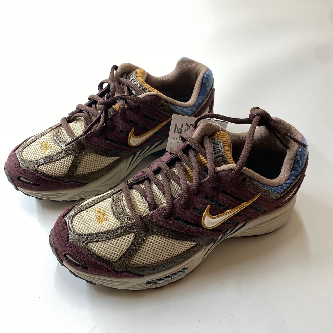 ナイキ ウィメンズ エアペガサス 2K5 "ライトオールウッドブラウン/バロックブラウン/セイル"