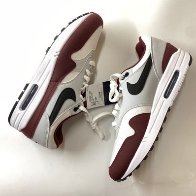 Nike Air Max 1 "White/Black/Dark Team Red"