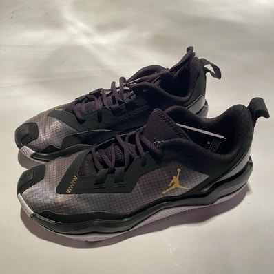 Nike Jordan One Take 4 "Black/White/Metallic Gold"
