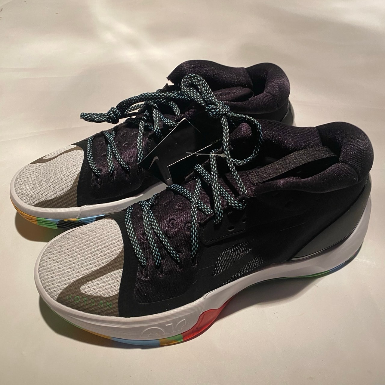Nike Jordan Zoom Separate "Black/Laser Orange/Green Strike"