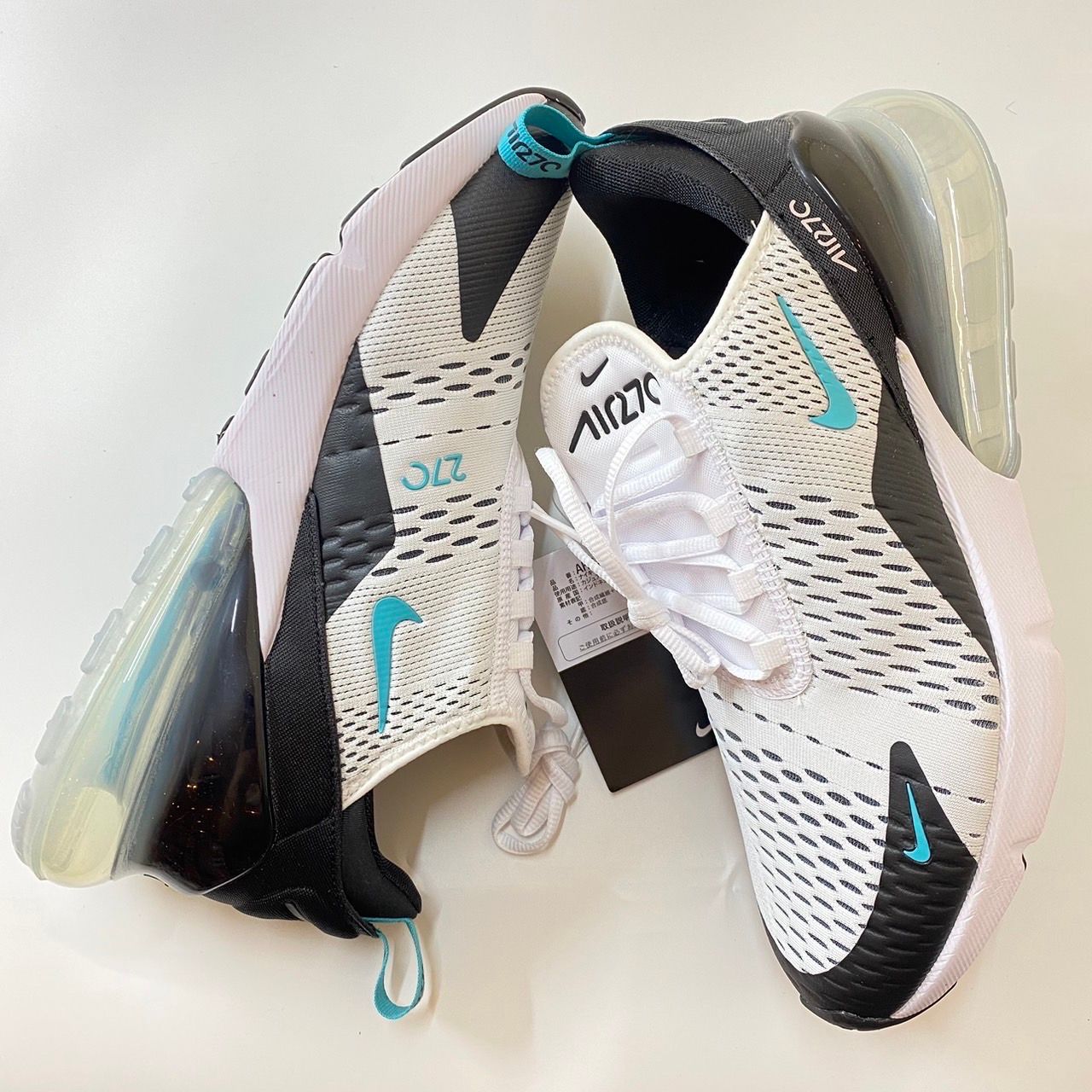Nike Women's Air Max 270 "White/Black/Blue"
