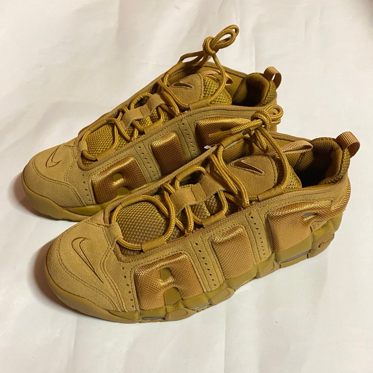 Nike Air More Uptempo Low "Wheat/Flax"