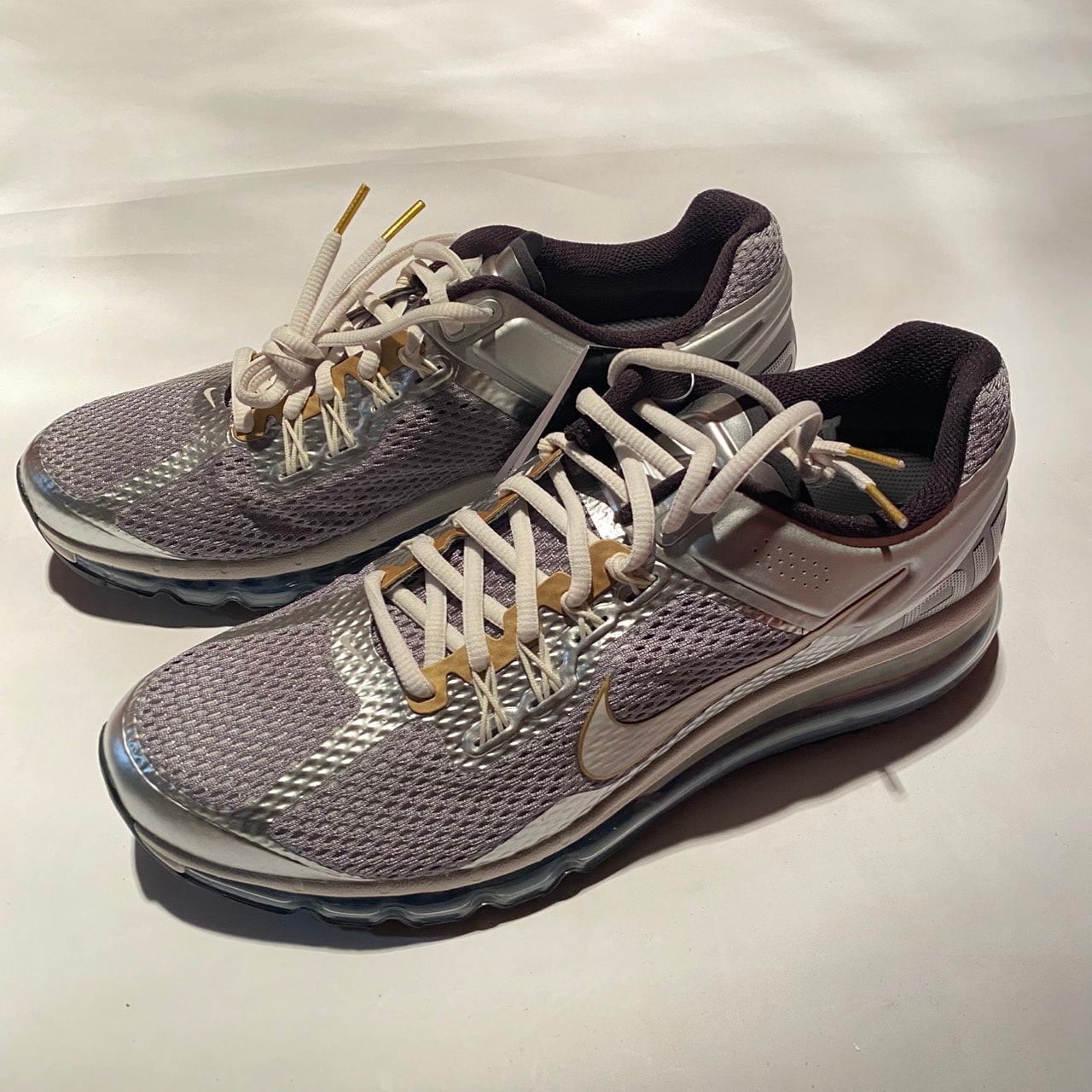 Nike Air Max 2013 "Silver/Metallic Pewter/Metallic Gold/Phantom"