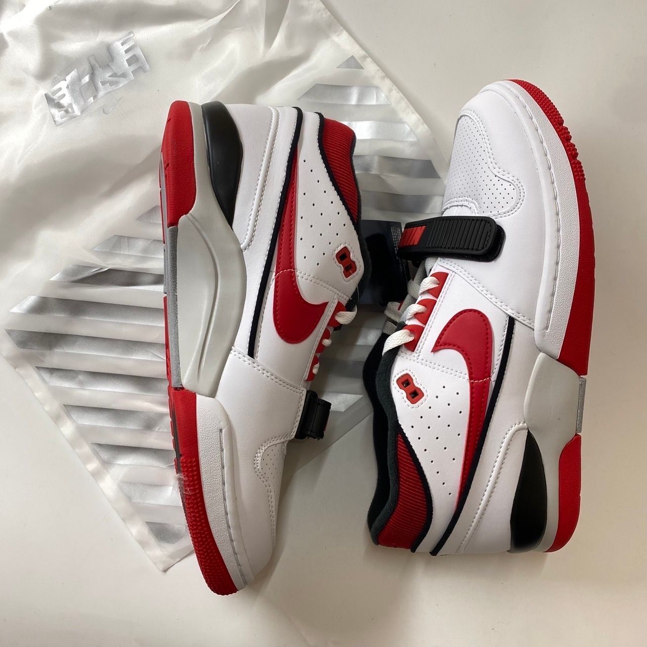 Billie Eilish × Nike Air Alpha Force 88 "Fire Red and White"