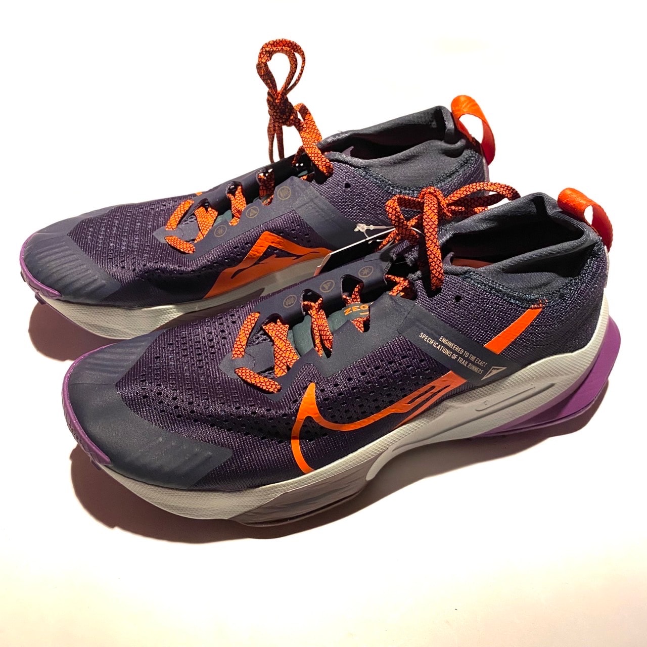 Nike ZoomX Zegama Trail "Purple Ink/Deep Jungle/Purple Cosmos/Safety Orange"