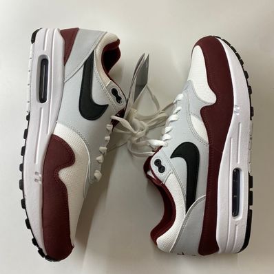 Nike Air Max 1 "White/Black/Dark Team Red"