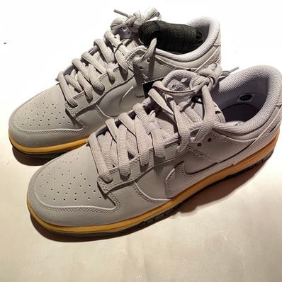 Nike Dunk Low Retro SE "Wolf Grey/Gum Yellow/Black"