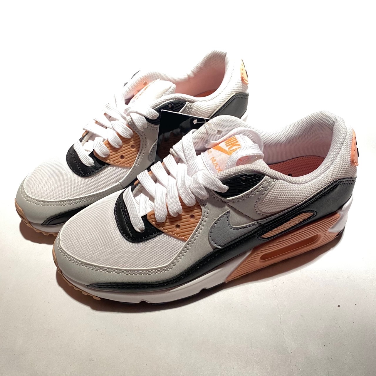 Nike Women's Air Max 90 "White/Black/Photon Dust/Wolf Grey"