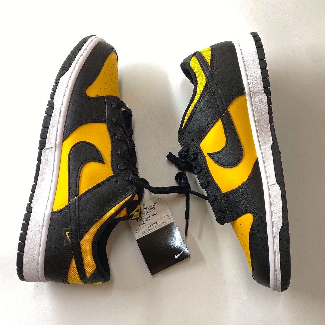 Nike Dunk Low "Black/University Gold"