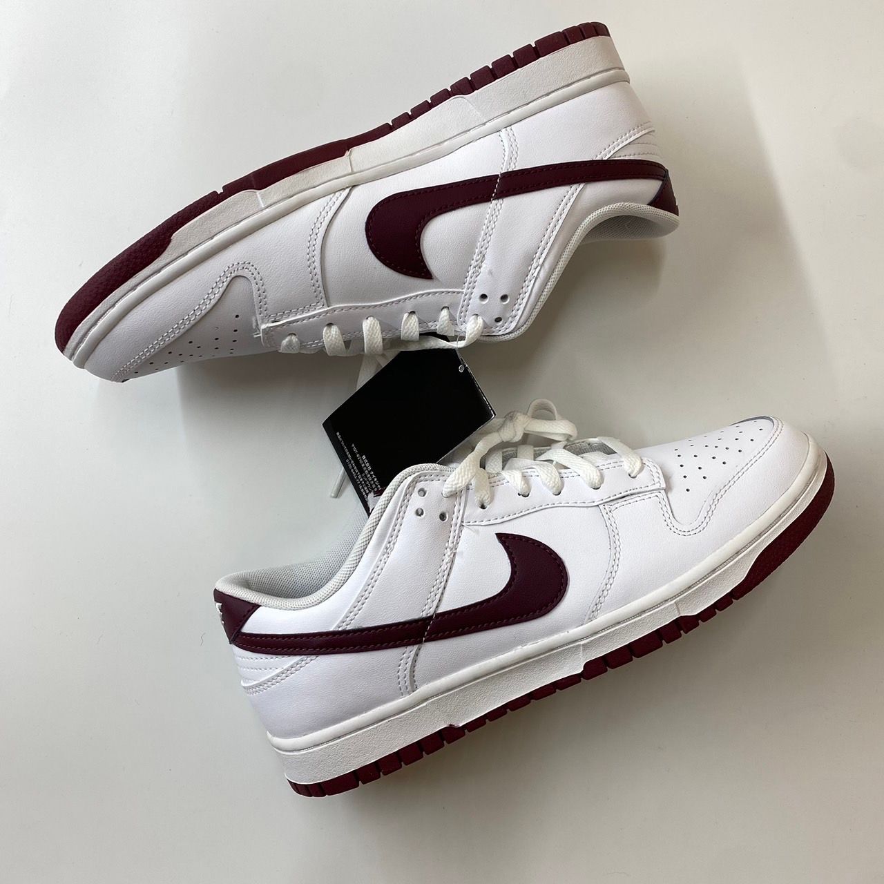Nike Dunk Low "White/Night Maroon"