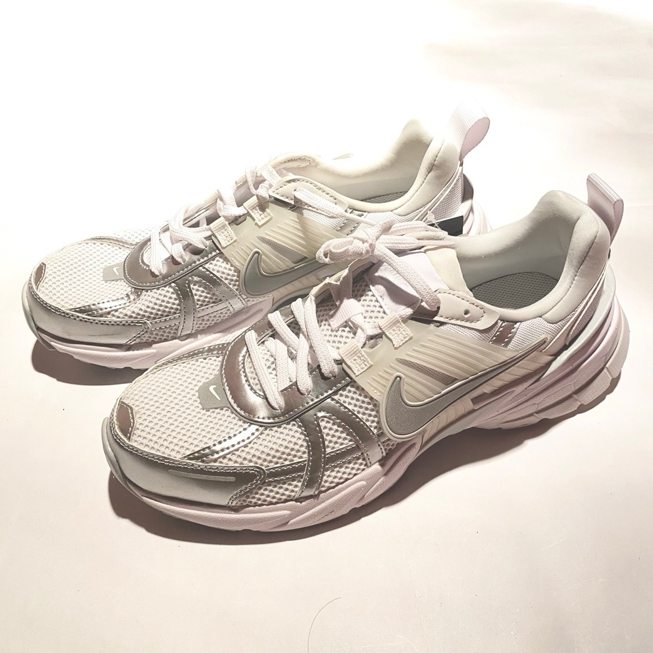 Nike Women's V2K Run "Metallic Silver/White"