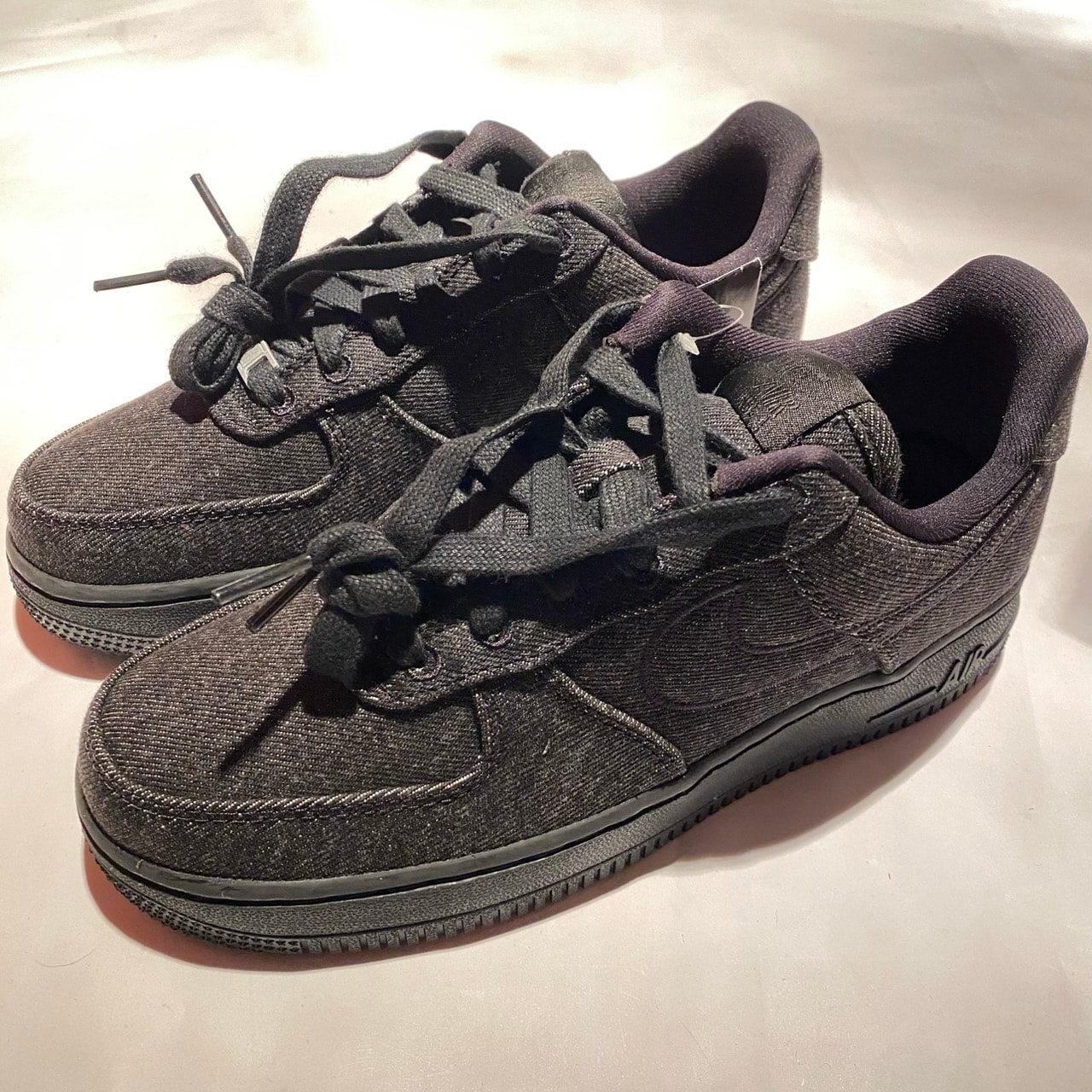 Nike Women's Air Force 1 '07 LV8 "Black Denim"