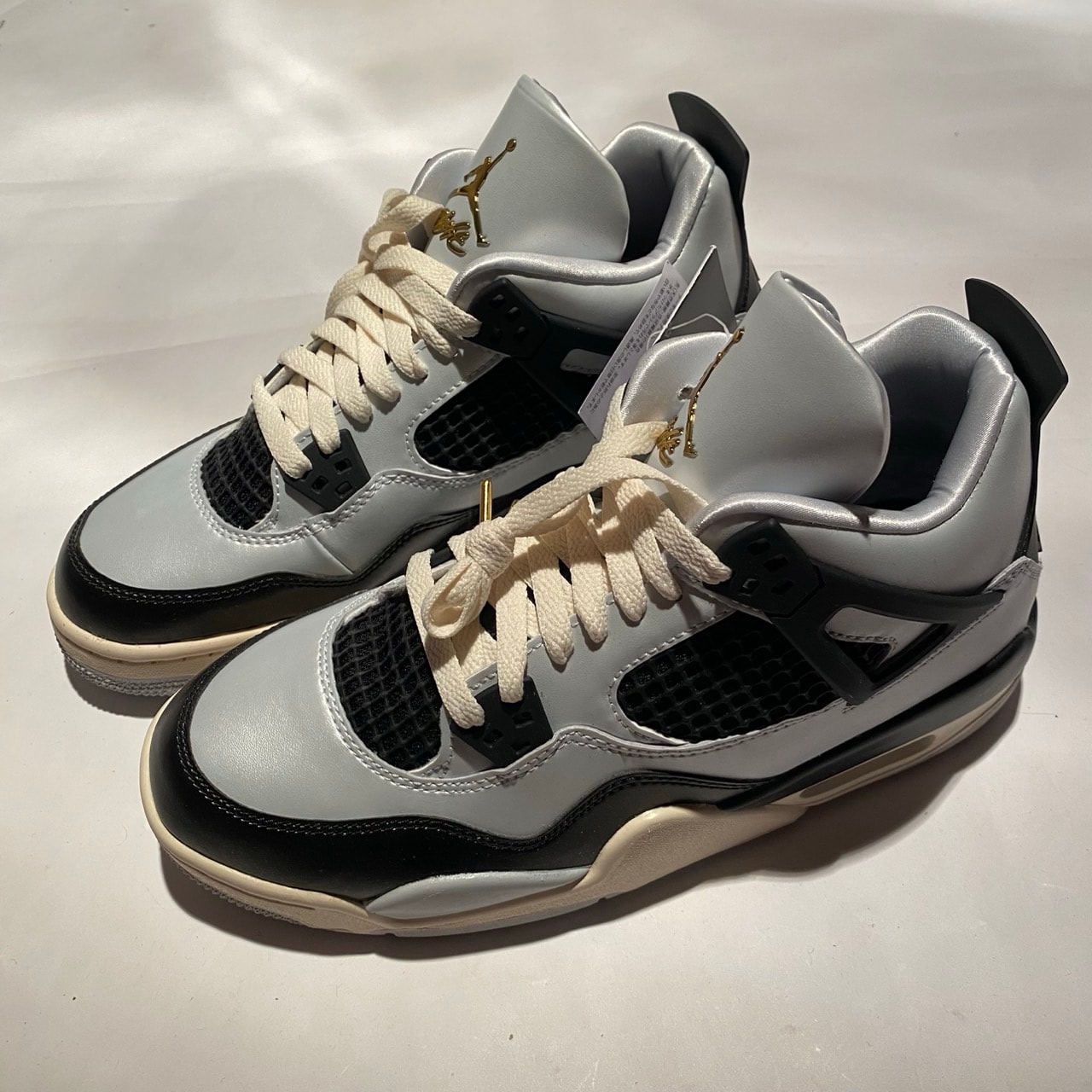 Nike GS Air Jordan 4 Retro "Pure Platinum"