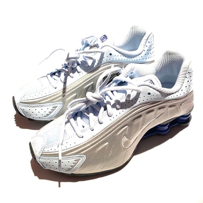 Nike Women's Shox R4 "Blue Tint/Racer Blue/Metallic Silver"