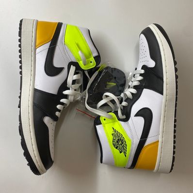 Nike Air Jordan 1 High Golf "White/University Gold/Volt/Black"