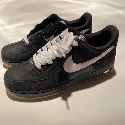 Nike Air Force 1 Low '07 LV8 "Black/Gum Light Brown/White"