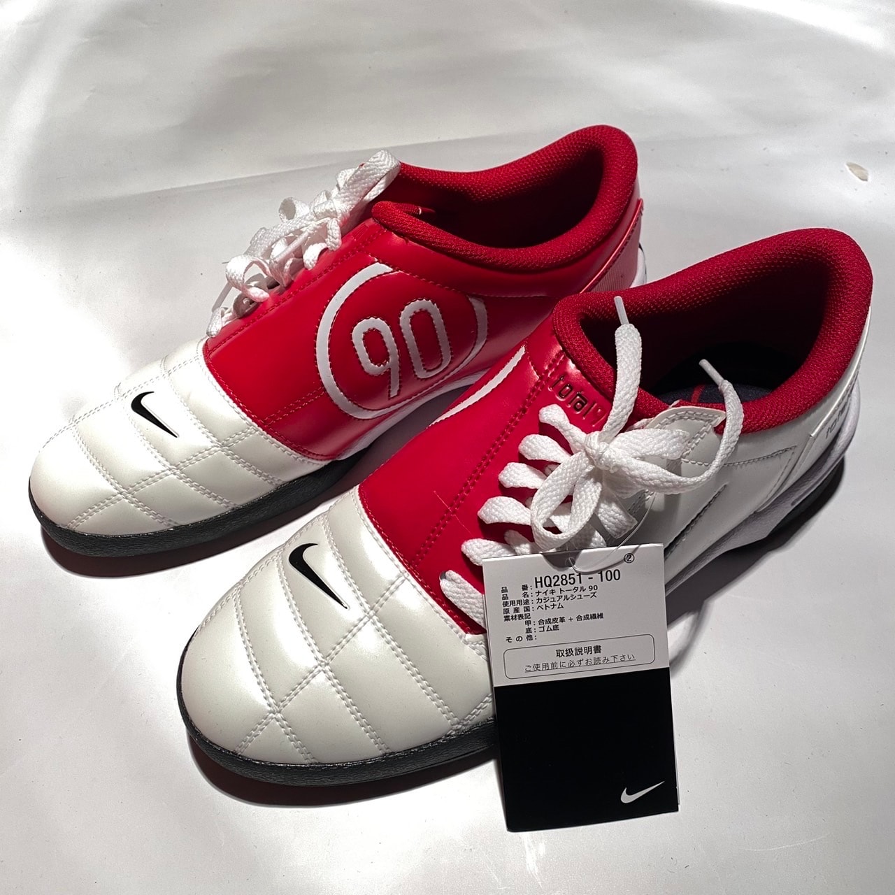 ナイキ トータル90 3 "ホワイト/ジムレッド/ブラック"