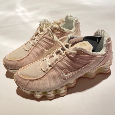Nike Women's Shox TL "Pearl White/Particle Pink/Soft Pearl"