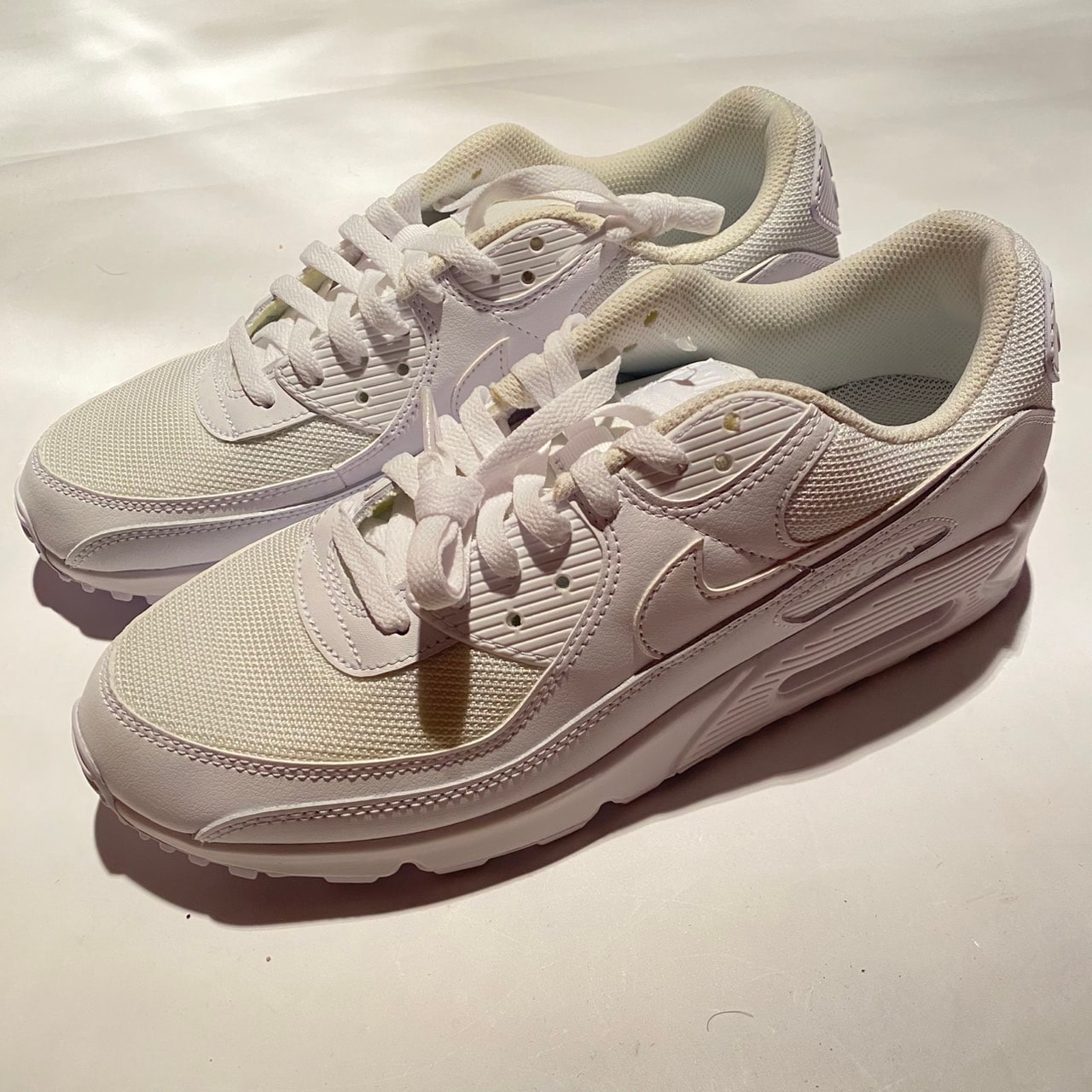 Nike Air Max 90 Recraft "Triple White"