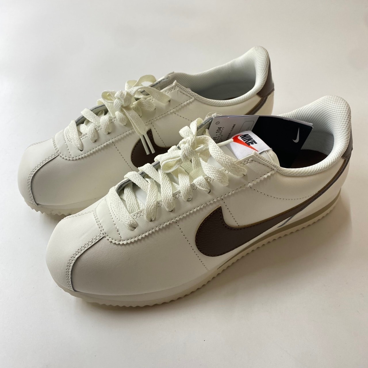 Nike Women's Cortez "Sail/Khaki/White/Cacao Wow"